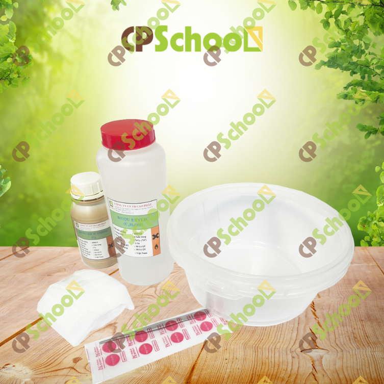 Bộ dụng cụ thí nghiệm quang hợp (không bao gồm TBDC)