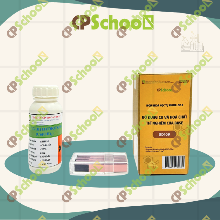 Bộ dụng cụ và hóa chất thí nghiệm của base (không bao gồm TBDC)