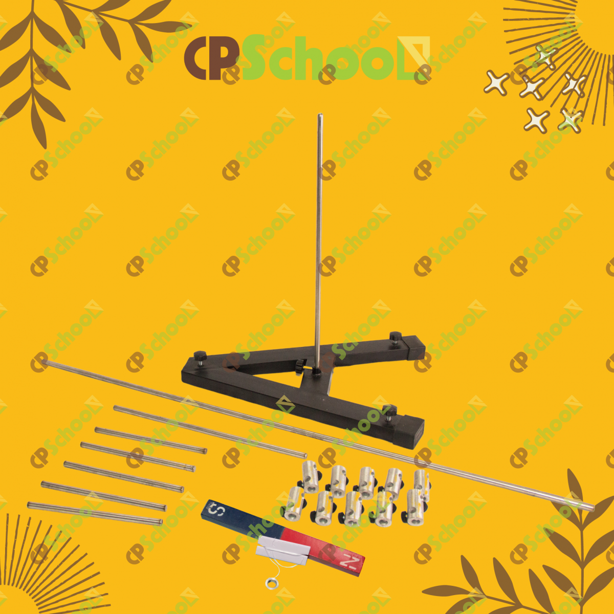 Bộ dụng cụ minh họa lực không tiếp xúc (bộ đầy đủ)