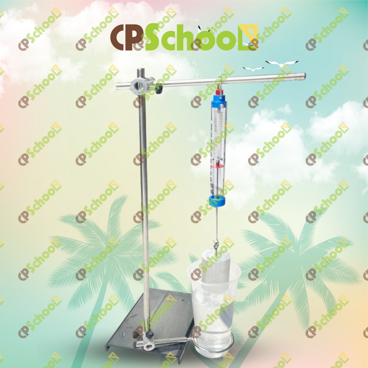 Bộ dụng cụ thí nghiệm áp suất chất lỏng (không bao gồm TBDC)