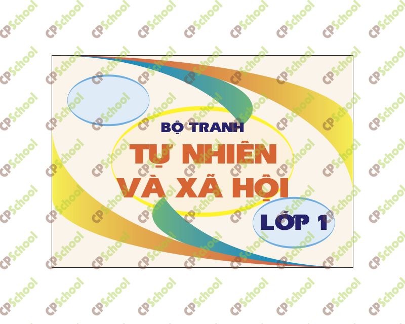Combo Bộ tranh Tự Nhiên Xã hội lớp 1