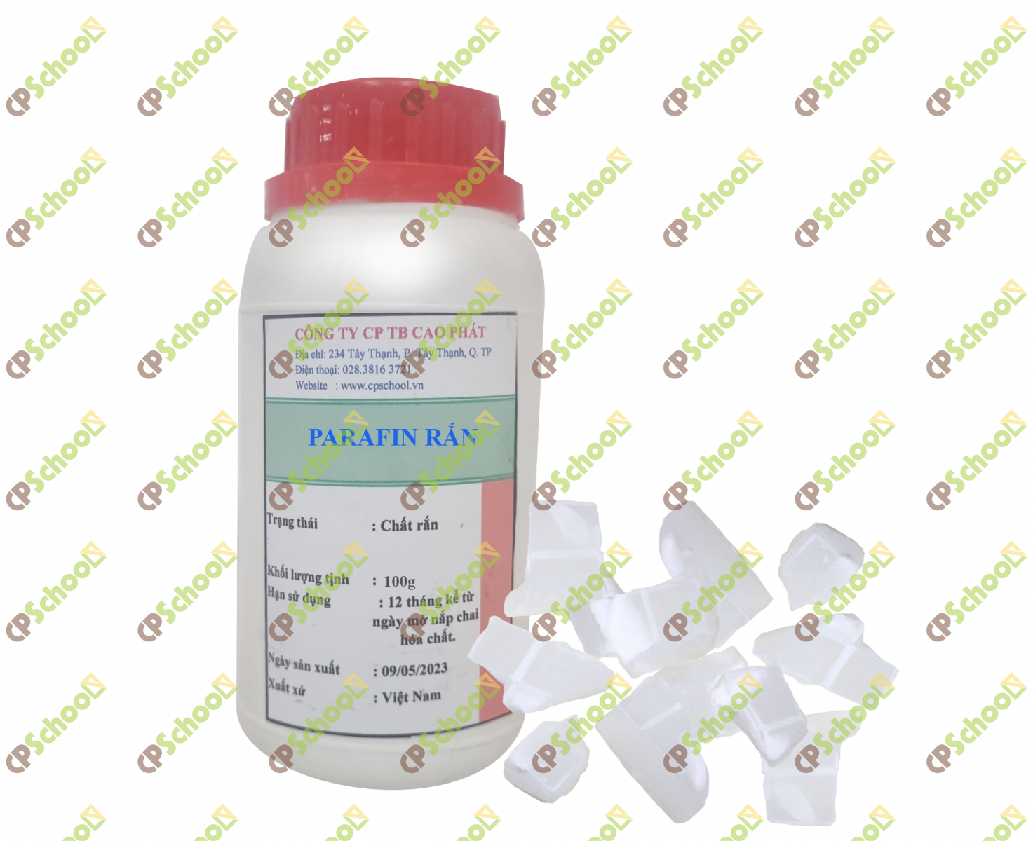 Nến (Parafin) rắn - 100g