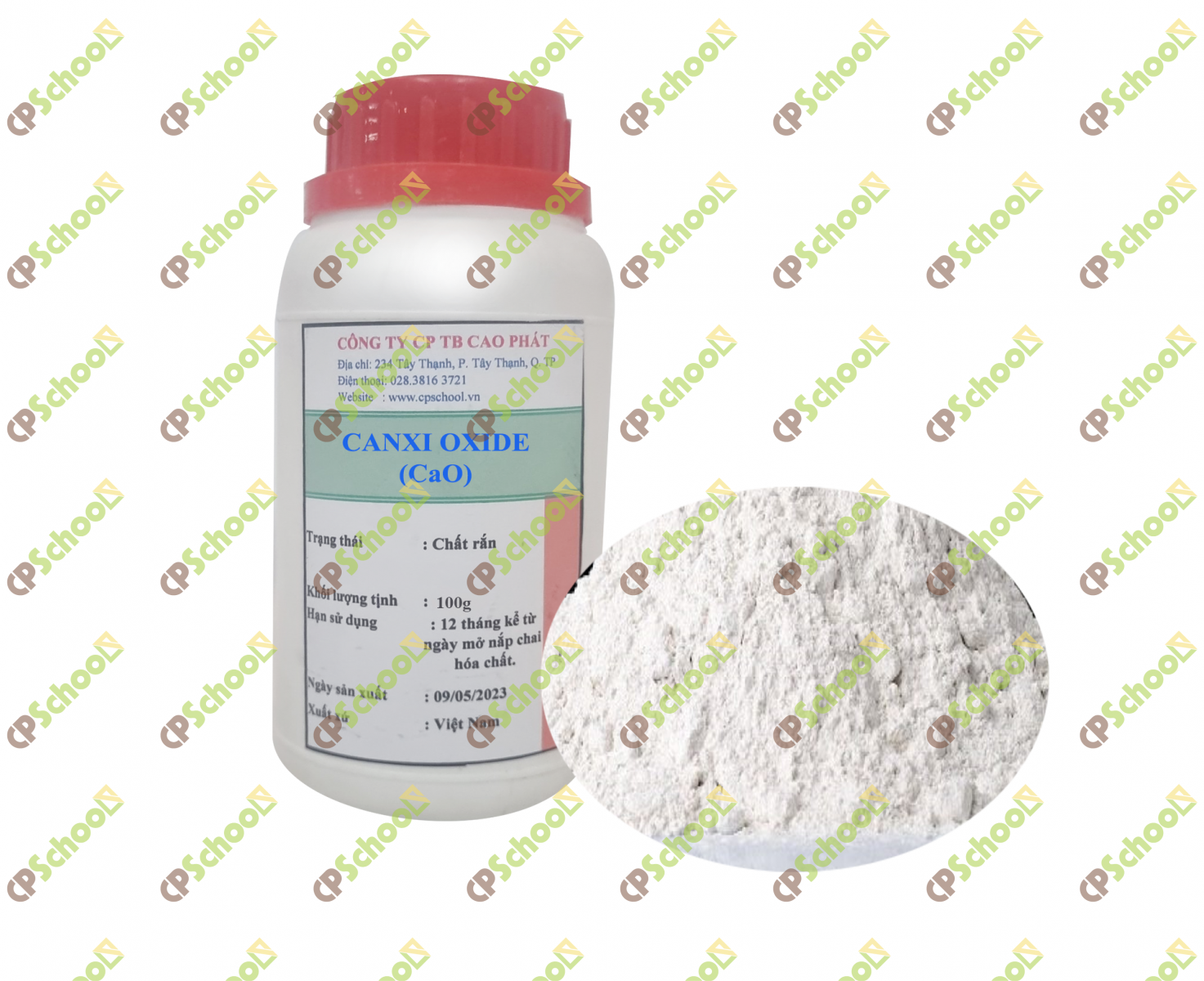 Canxi oxide - 100g