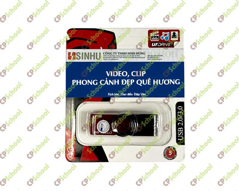 Clip về Phong cảnh đẹp quê hương (USB) - lớp 1,4,5